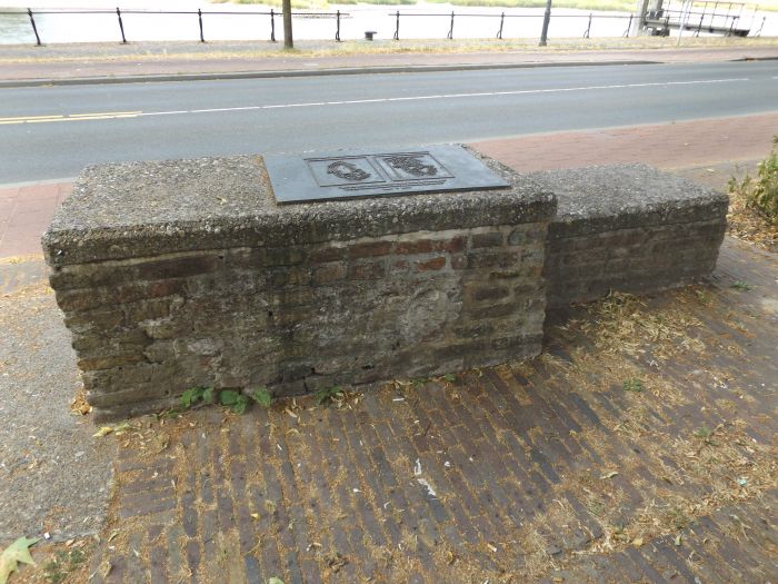 Plaquette Restanten Stadsmuur