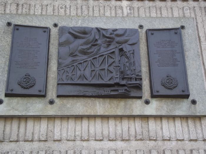 Plaquette opening spoorbrug